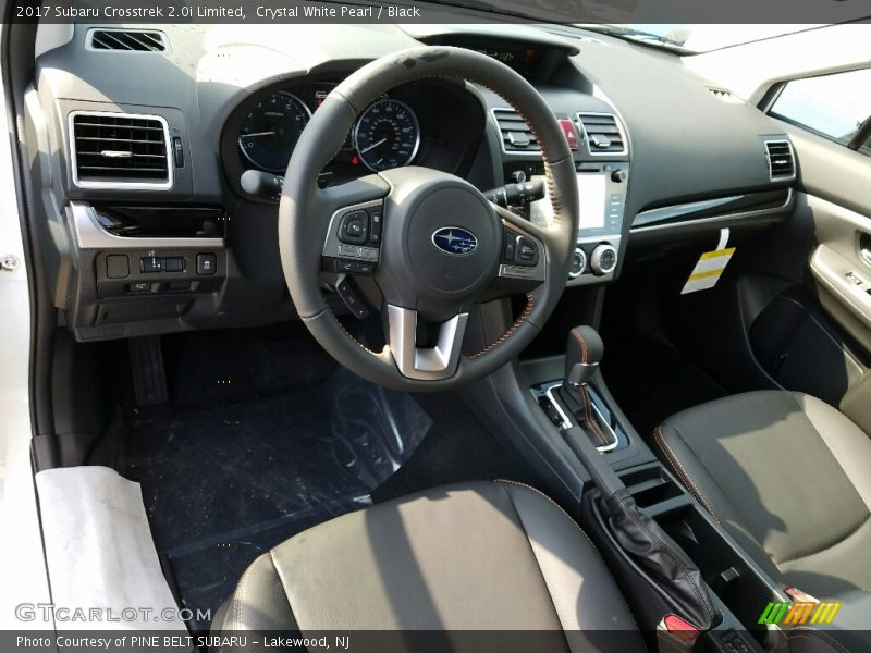 Crystal White Pearl / Black 2017 Subaru Crosstrek 2.0i Limited
