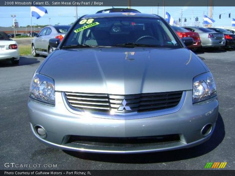 Satin Mesai Gray Pearl / Beige 2008 Mitsubishi Galant ES