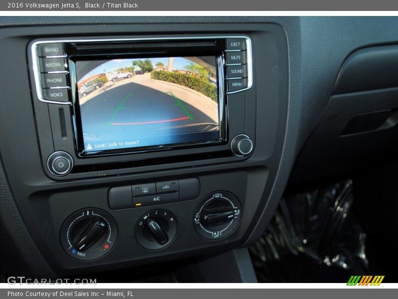 Black / Titan Black 2016 Volkswagen Jetta S