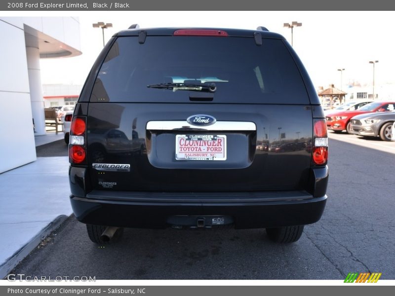 Black / Black 2008 Ford Explorer Limited