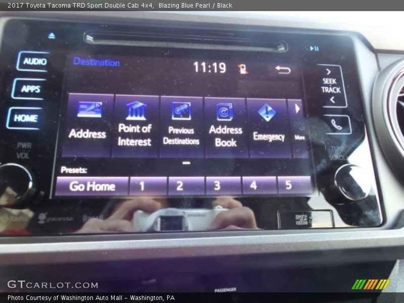 Controls of 2017 Tacoma TRD Sport Double Cab 4x4