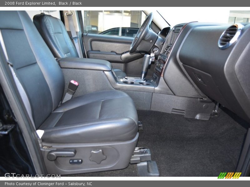 Black / Black 2008 Ford Explorer Limited