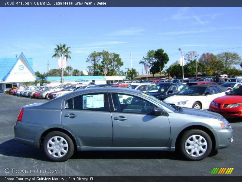 Satin Mesai Gray Pearl / Beige 2008 Mitsubishi Galant ES