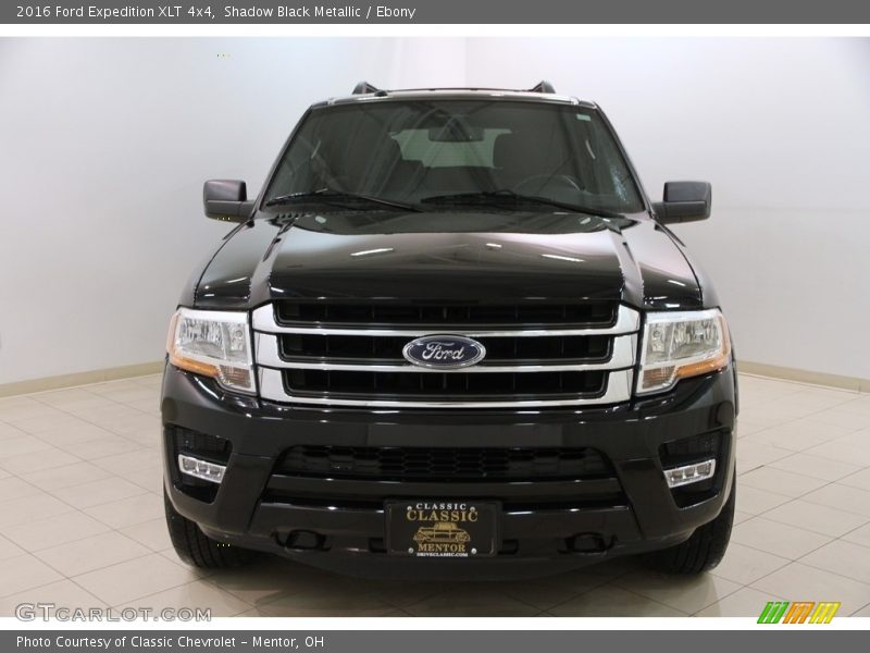 Shadow Black Metallic / Ebony 2016 Ford Expedition XLT 4x4