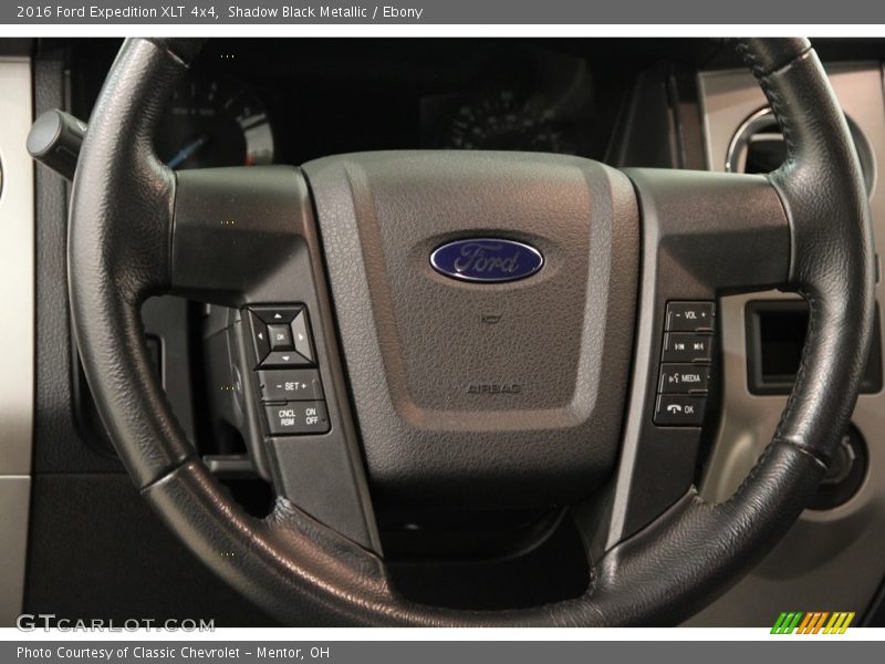 Shadow Black Metallic / Ebony 2016 Ford Expedition XLT 4x4
