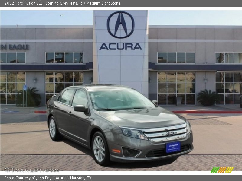 Sterling Grey Metallic / Medium Light Stone 2012 Ford Fusion SEL