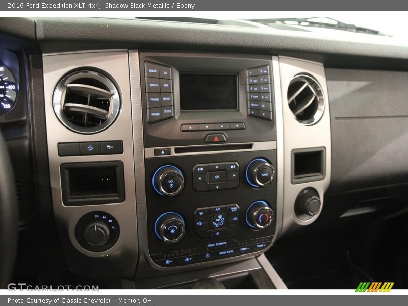 Shadow Black Metallic / Ebony 2016 Ford Expedition XLT 4x4