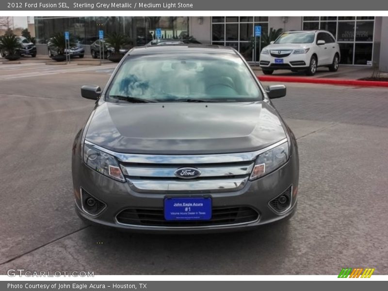 Sterling Grey Metallic / Medium Light Stone 2012 Ford Fusion SEL