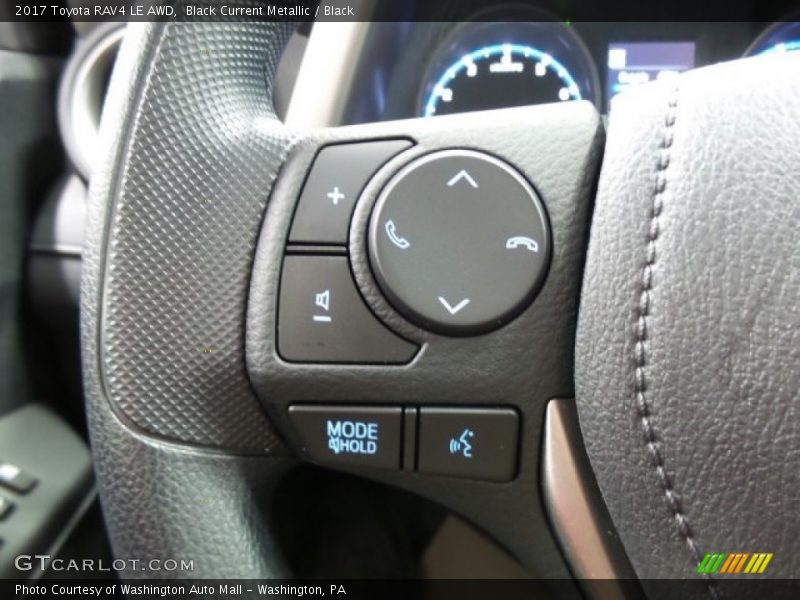 Black Current Metallic / Black 2017 Toyota RAV4 LE AWD
