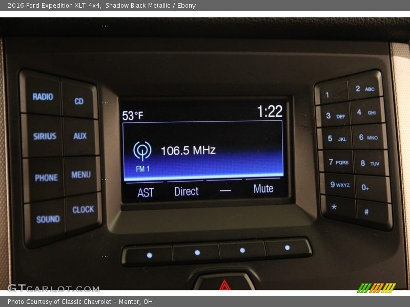 Shadow Black Metallic / Ebony 2016 Ford Expedition XLT 4x4