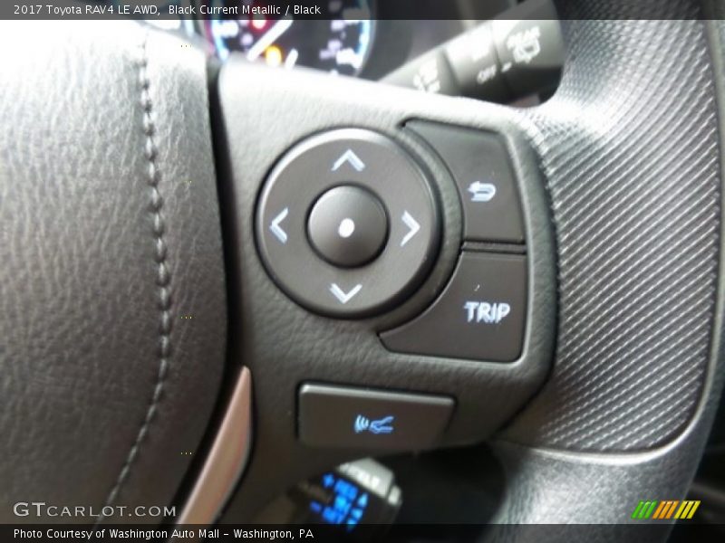Black Current Metallic / Black 2017 Toyota RAV4 LE AWD