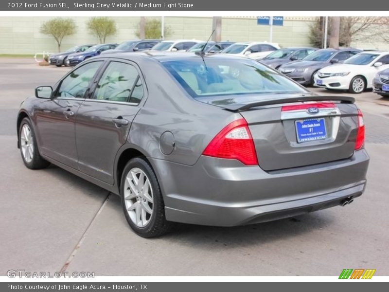 Sterling Grey Metallic / Medium Light Stone 2012 Ford Fusion SEL
