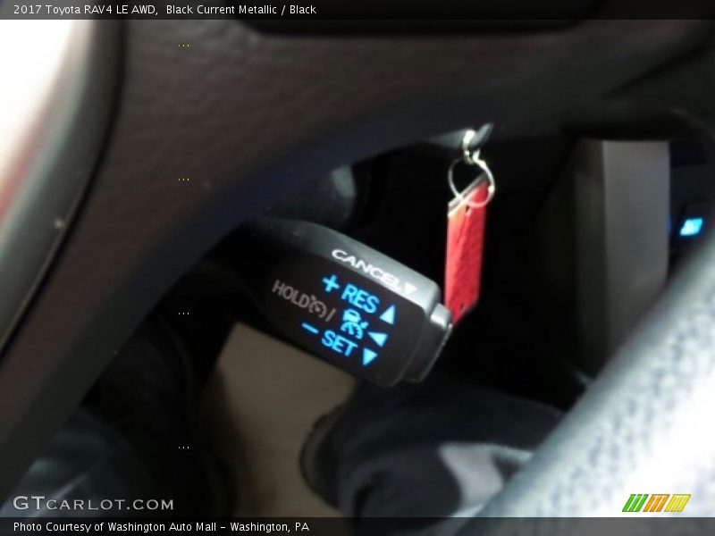 Black Current Metallic / Black 2017 Toyota RAV4 LE AWD