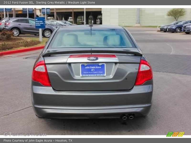 Sterling Grey Metallic / Medium Light Stone 2012 Ford Fusion SEL