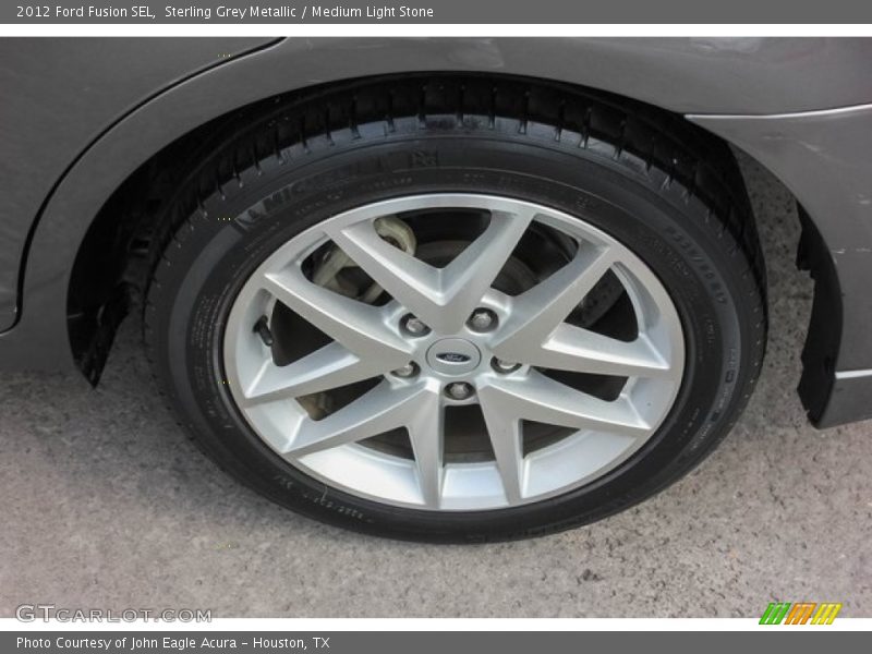 Sterling Grey Metallic / Medium Light Stone 2012 Ford Fusion SEL