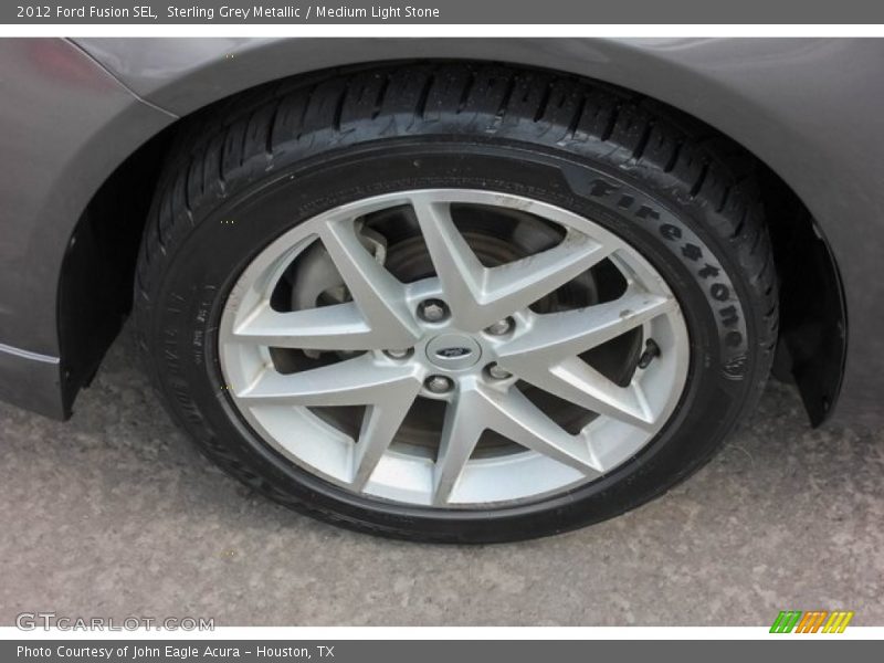 Sterling Grey Metallic / Medium Light Stone 2012 Ford Fusion SEL