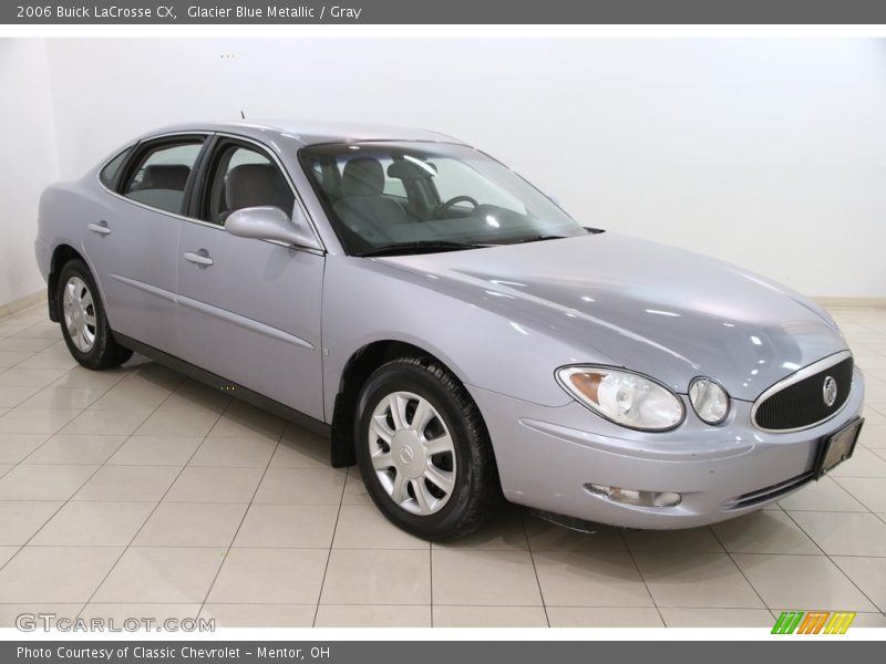Glacier Blue Metallic / Gray 2006 Buick LaCrosse CX