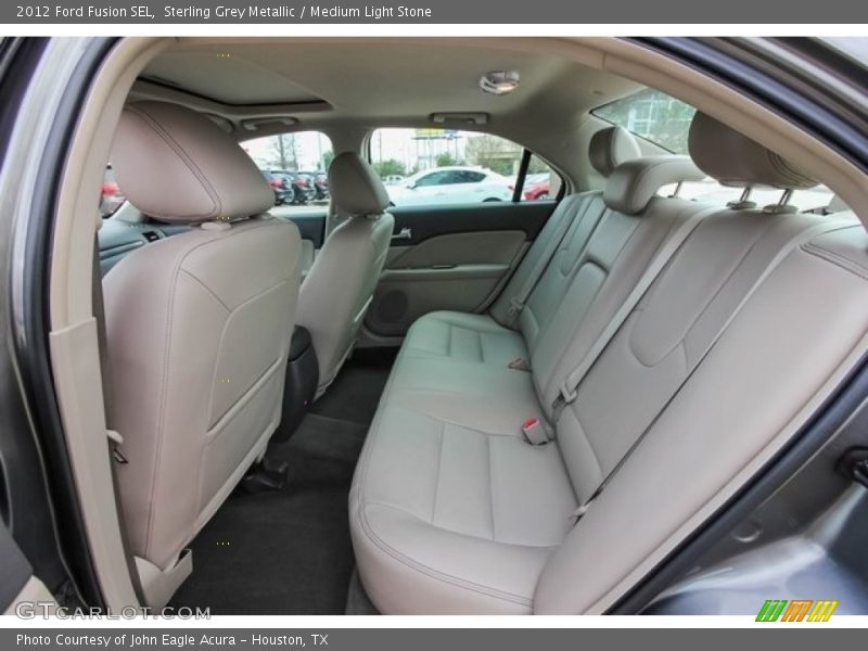 Sterling Grey Metallic / Medium Light Stone 2012 Ford Fusion SEL