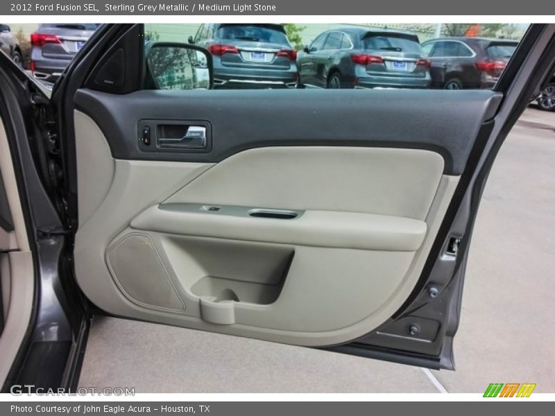 Sterling Grey Metallic / Medium Light Stone 2012 Ford Fusion SEL
