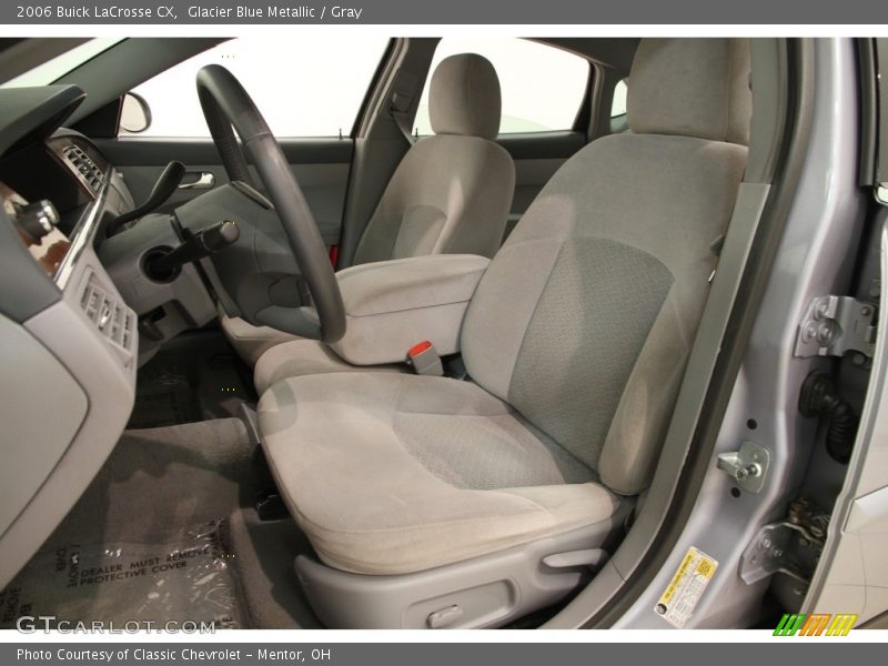Glacier Blue Metallic / Gray 2006 Buick LaCrosse CX