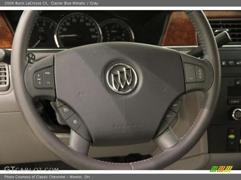 Glacier Blue Metallic / Gray 2006 Buick LaCrosse CX