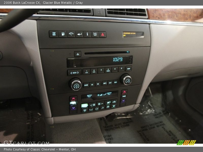 Glacier Blue Metallic / Gray 2006 Buick LaCrosse CX