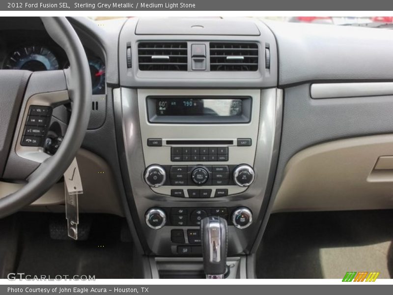 Sterling Grey Metallic / Medium Light Stone 2012 Ford Fusion SEL
