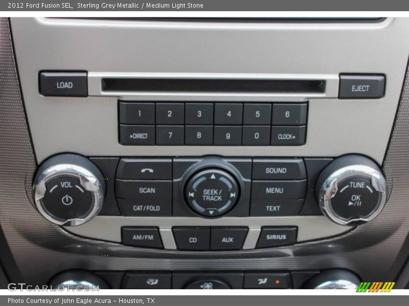 Sterling Grey Metallic / Medium Light Stone 2012 Ford Fusion SEL
