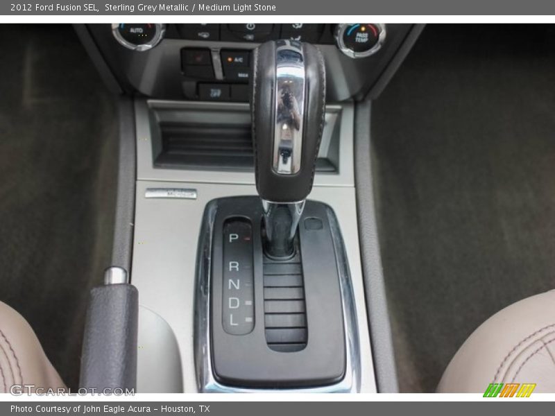 Sterling Grey Metallic / Medium Light Stone 2012 Ford Fusion SEL