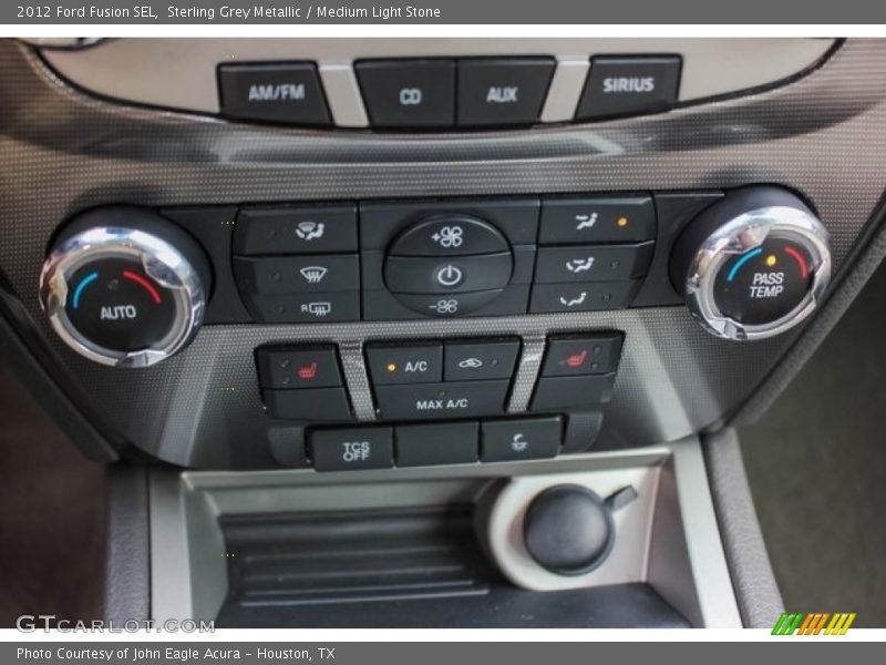 Sterling Grey Metallic / Medium Light Stone 2012 Ford Fusion SEL