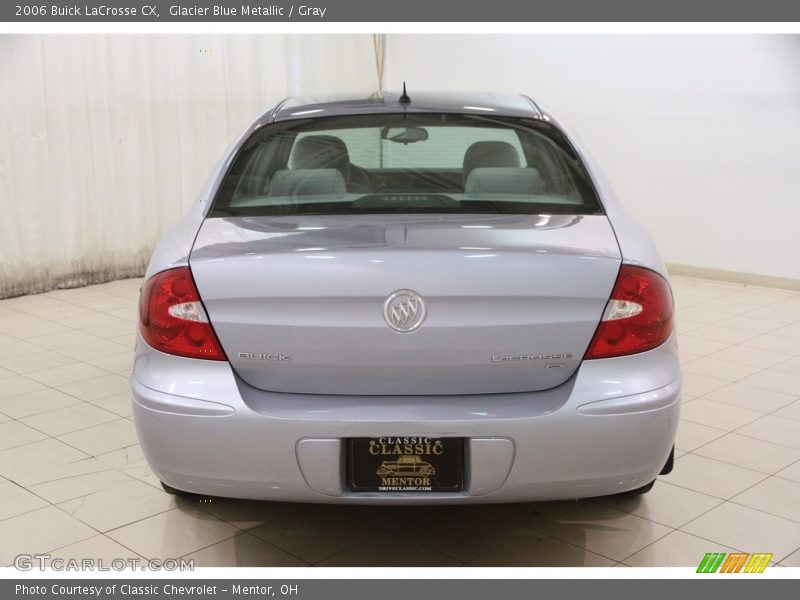 Glacier Blue Metallic / Gray 2006 Buick LaCrosse CX