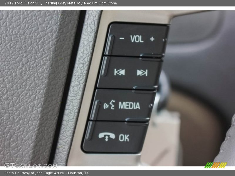 Sterling Grey Metallic / Medium Light Stone 2012 Ford Fusion SEL