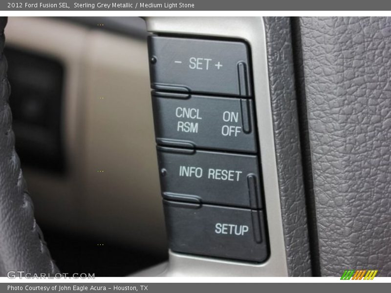 Sterling Grey Metallic / Medium Light Stone 2012 Ford Fusion SEL