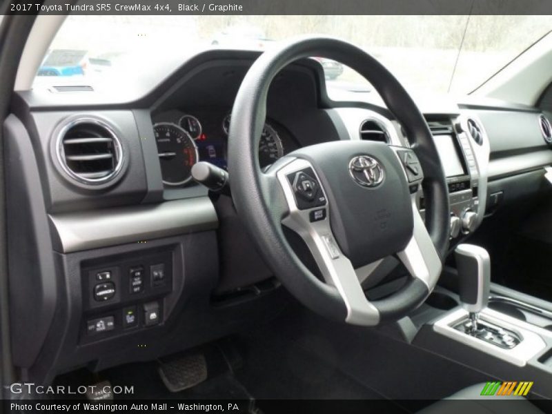 Black / Graphite 2017 Toyota Tundra SR5 CrewMax 4x4