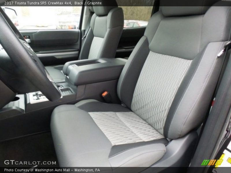 Front Seat of 2017 Tundra SR5 CrewMax 4x4