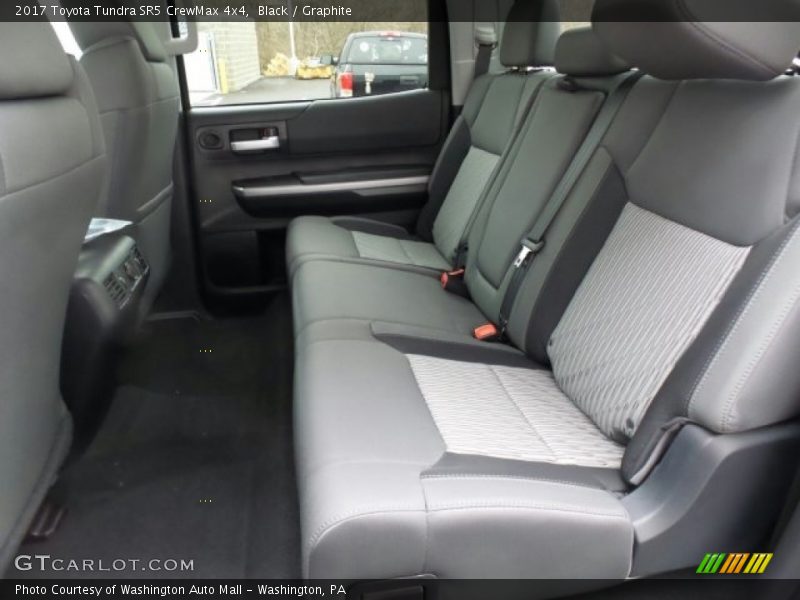 Rear Seat of 2017 Tundra SR5 CrewMax 4x4