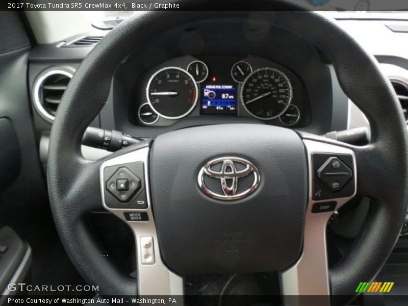 Black / Graphite 2017 Toyota Tundra SR5 CrewMax 4x4