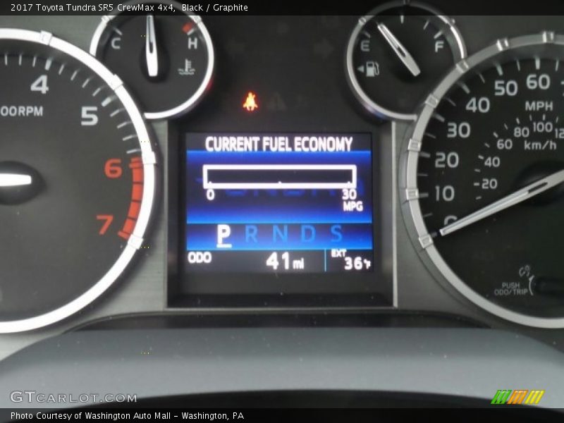 Black / Graphite 2017 Toyota Tundra SR5 CrewMax 4x4