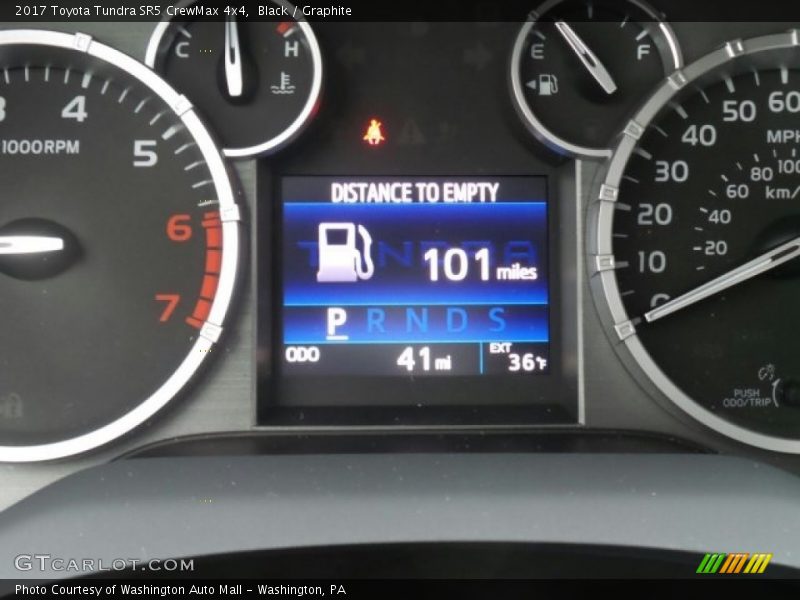 Black / Graphite 2017 Toyota Tundra SR5 CrewMax 4x4