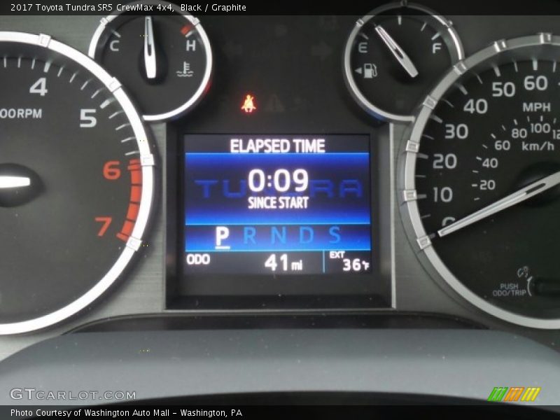Black / Graphite 2017 Toyota Tundra SR5 CrewMax 4x4