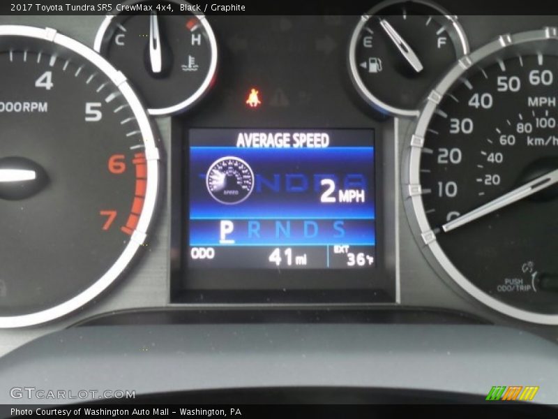 Black / Graphite 2017 Toyota Tundra SR5 CrewMax 4x4
