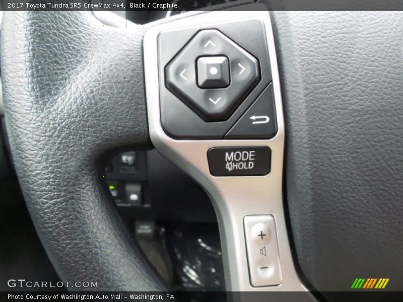 Black / Graphite 2017 Toyota Tundra SR5 CrewMax 4x4