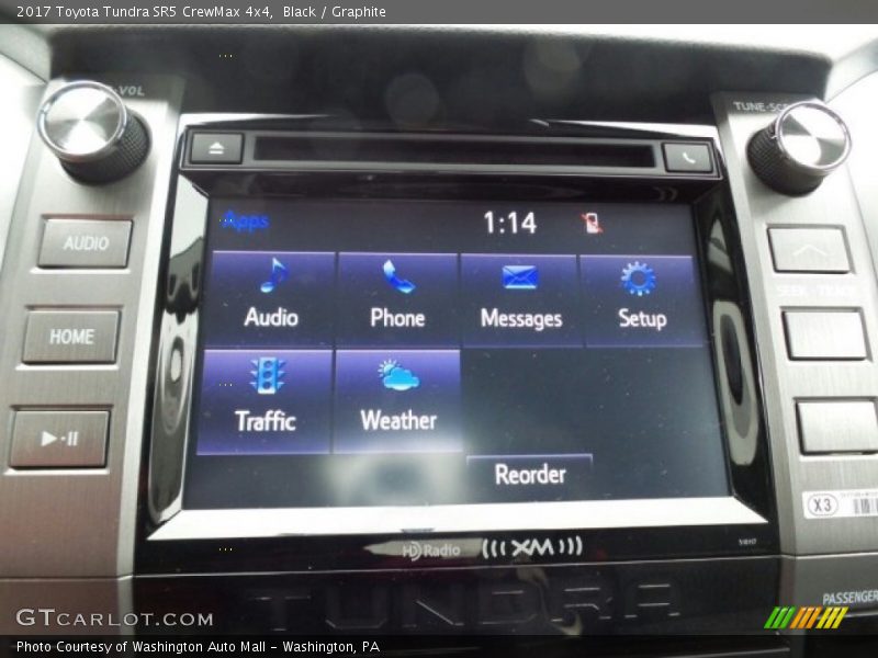 Black / Graphite 2017 Toyota Tundra SR5 CrewMax 4x4