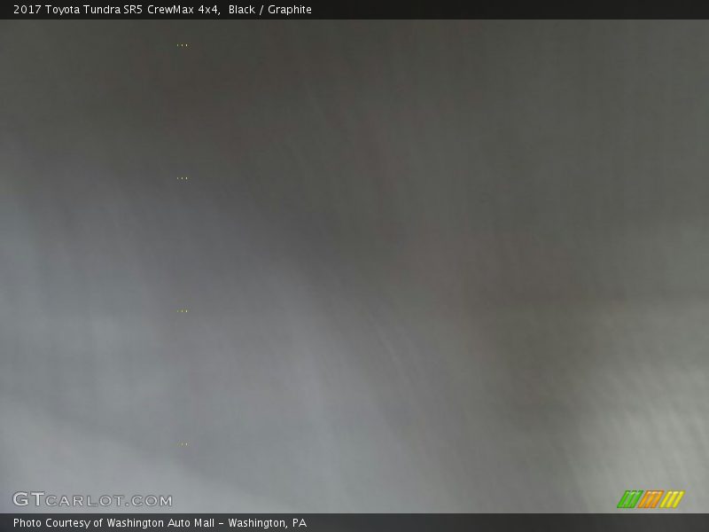 Black / Graphite 2017 Toyota Tundra SR5 CrewMax 4x4