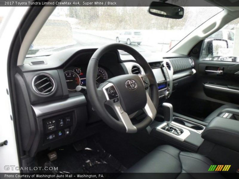 Super White / Black 2017 Toyota Tundra Limited CrewMax 4x4