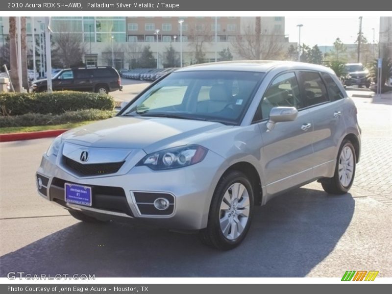 Palladium Silver Metallic / Taupe 2010 Acura RDX SH-AWD