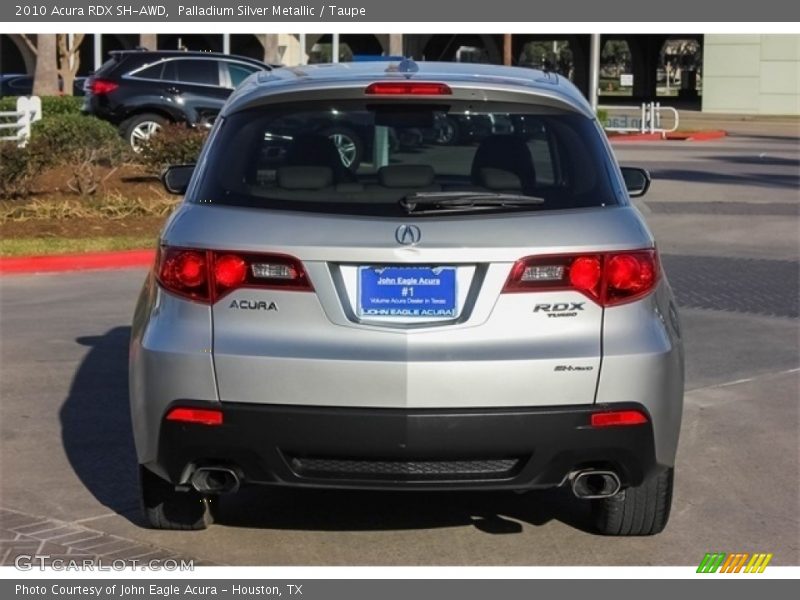 Palladium Silver Metallic / Taupe 2010 Acura RDX SH-AWD