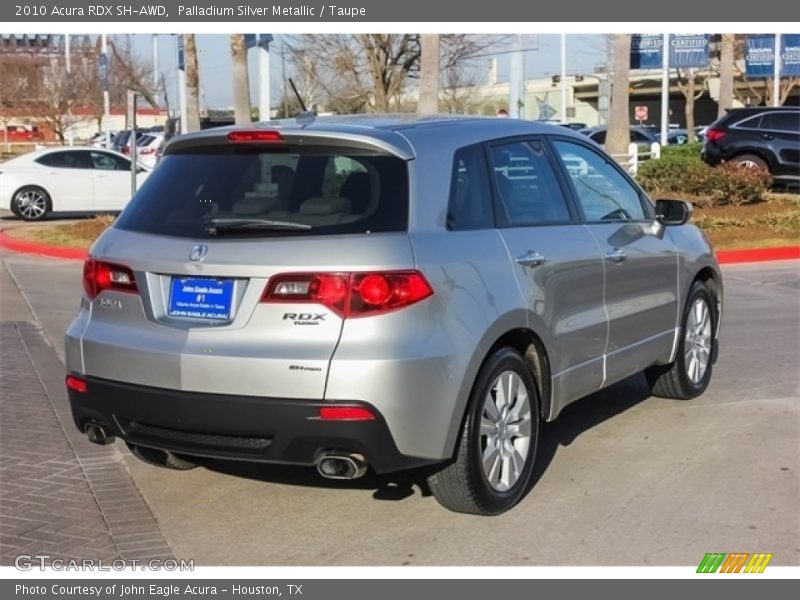 Palladium Silver Metallic / Taupe 2010 Acura RDX SH-AWD