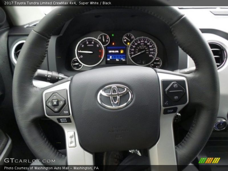 Super White / Black 2017 Toyota Tundra Limited CrewMax 4x4