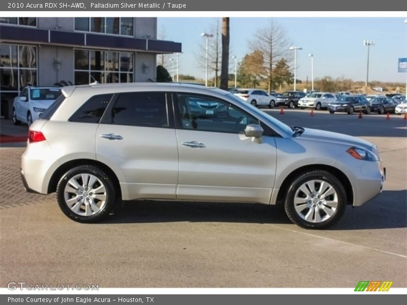 Palladium Silver Metallic / Taupe 2010 Acura RDX SH-AWD